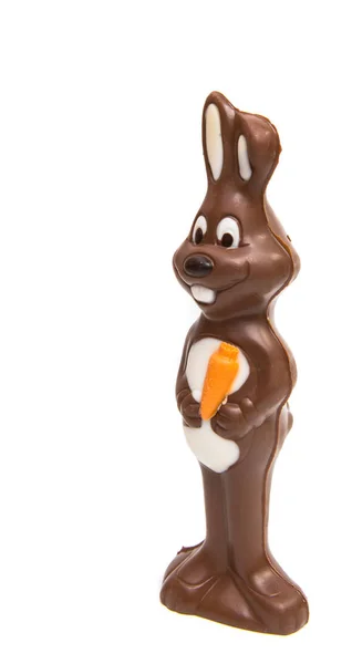 Chocolate bunny isolated — Stock Photo, Image