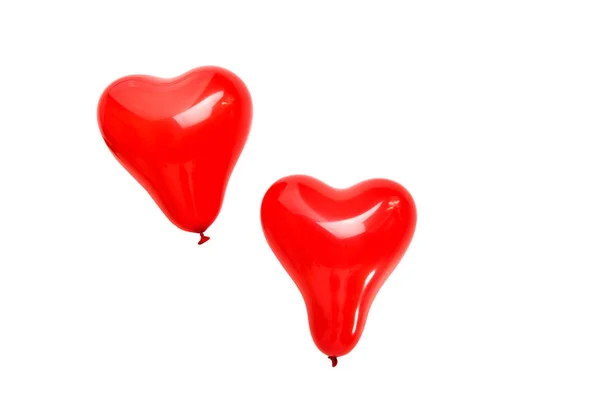 Balloons heart flying — Stock Photo, Image