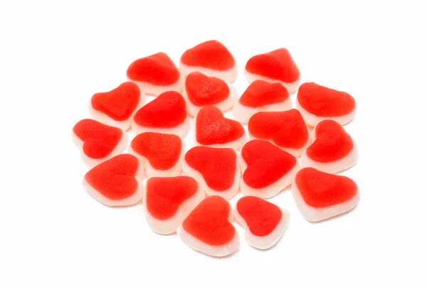 Candy jelly hearts — Stock Photo, Image