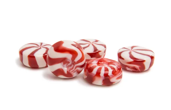 Colored candy on white background — Stock Photo, Image
