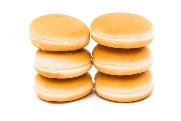 Hamburger buns sandwich — Stock Photo, Image