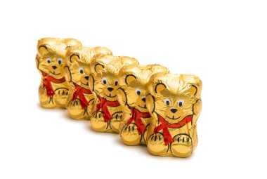 Çikolatalı ayı folyo 