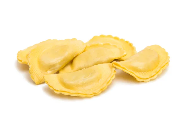 Italian Ravioli pasta isolated — Stock Photo, Image