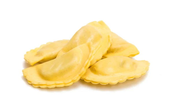 Italiensk Ravioli pasta isolerade — Stockfoto