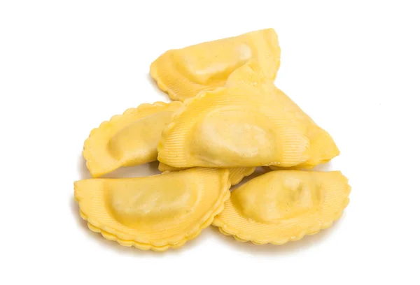 Macarrão italiano Ravioli isolado — Fotografia de Stock