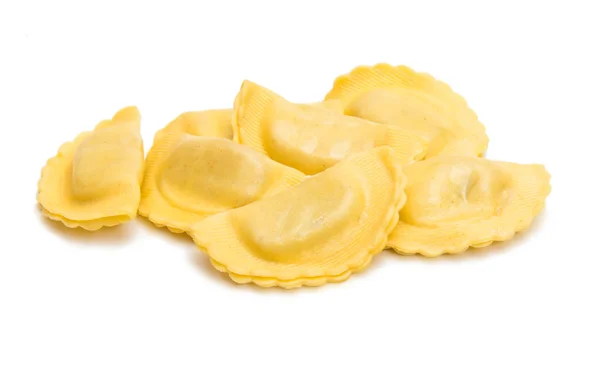 Macarrão italiano Ravioli isolado — Fotografia de Stock