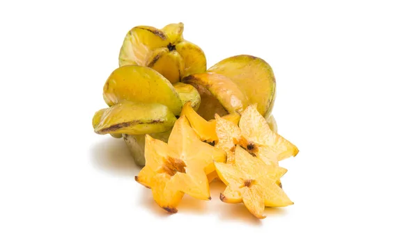 Carambola fruit isolated — Stock Photo, Image