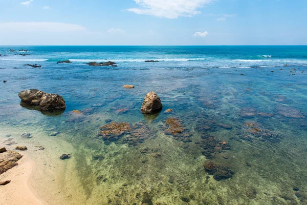 Paisaje del Océano Índico en Sri Lanka — Foto de Stock