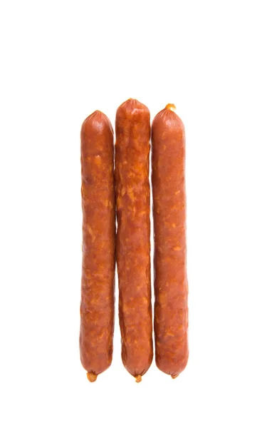 Salchichas secas salami — Foto de Stock