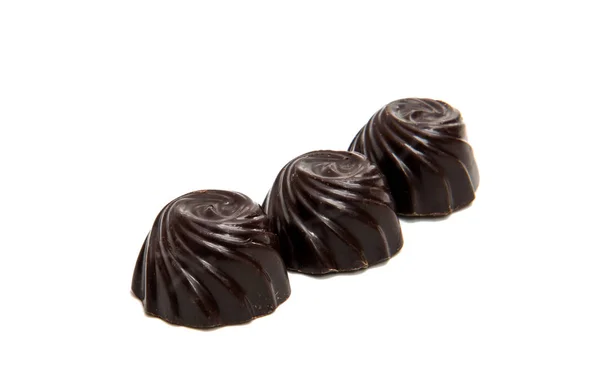 Dulces de chocolate aislados — Foto de Stock