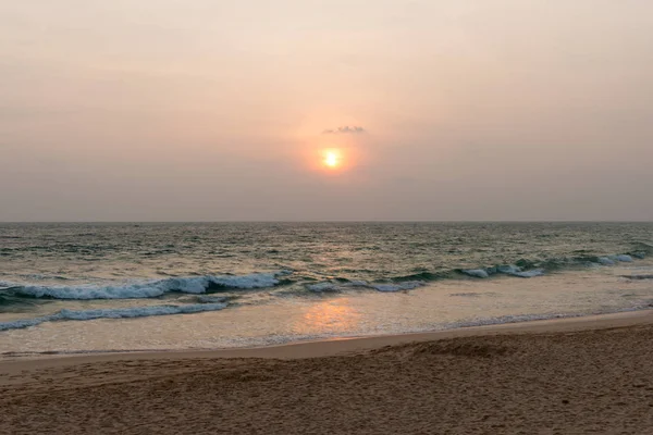 海洋日落景观 — 图库照片