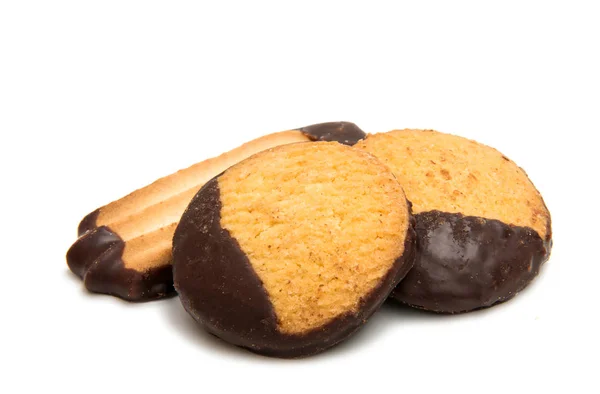 Cookies au chocolat isolé — Photo