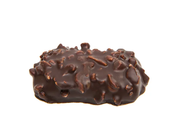 Bisküvi çikolata sır izole — Stok fotoğraf