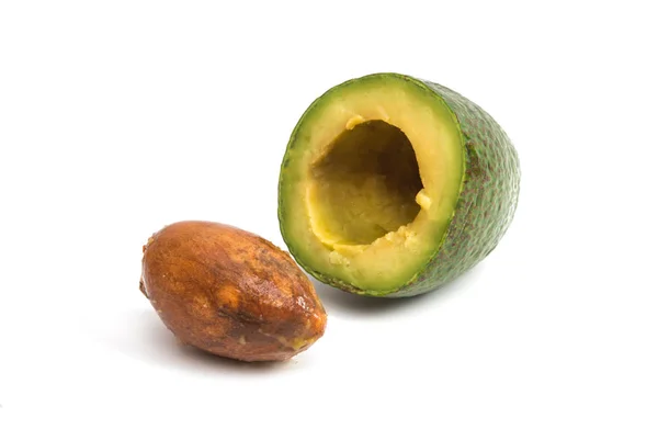 Landbouw Avocado geïsoleerd — Stockfoto