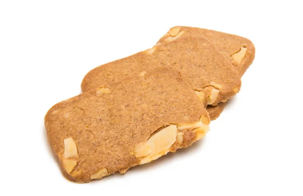 Galletas de mantequilla aisladas — Foto de Stock