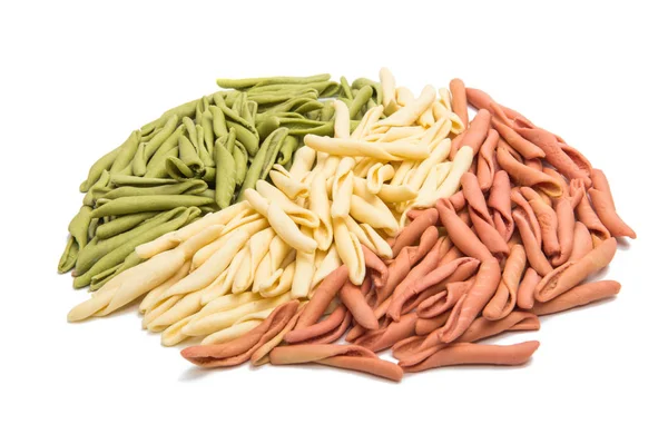 Pasta italiana isolata — Foto Stock