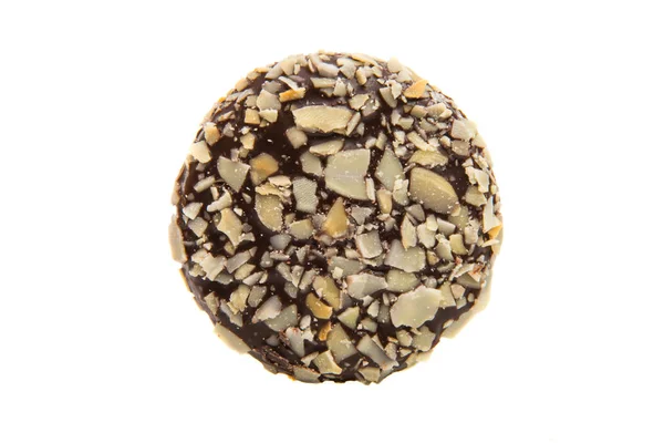 Cookies em chocolate isolado — Fotografia de Stock