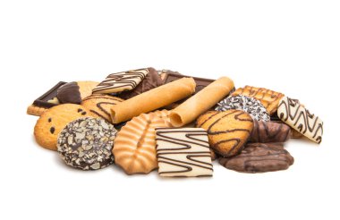 İzole kurabiye gıda 