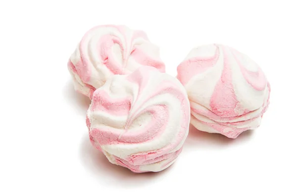 Σπείρα marshmallow απομονωμένες — Φωτογραφία Αρχείου