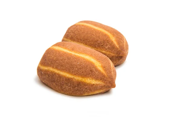 Csíkos keksz elszigetelt — Stock Fotó
