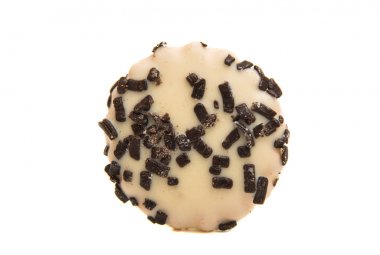 İzole çikolata Çerezler 