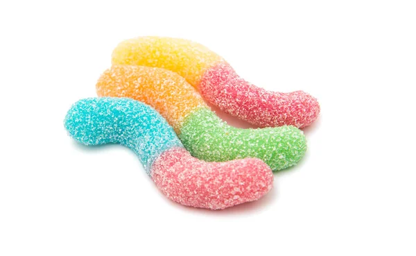 Gummi doces isolados — Fotografia de Stock