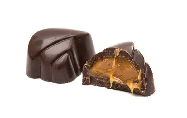 巧克力糖果蜜饯 — 图库照片