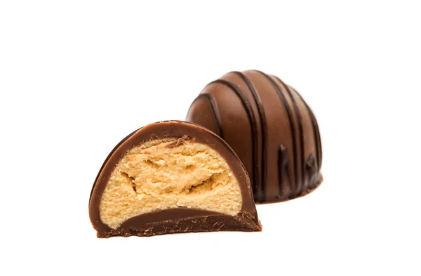 Σοκολάτα καραμέλα σοκολατάκι — Φωτογραφία Αρχείου