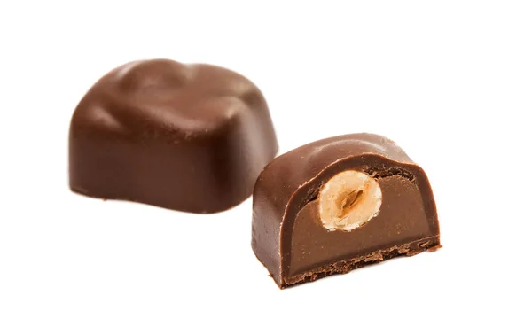 巧克力糖果蜜饯 — 图库照片
