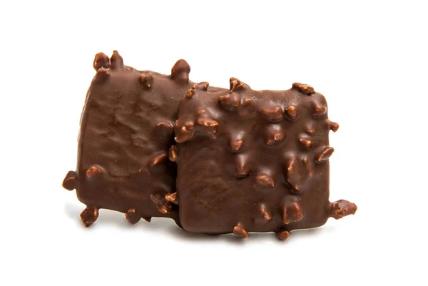 Tyska kakor i choklad isolerade — Stockfoto