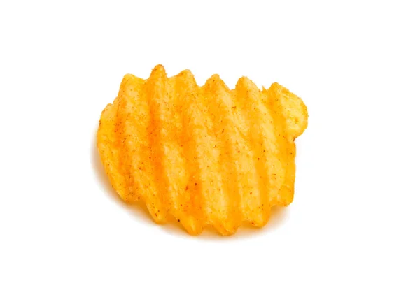 Vågig potatischips — Stockfoto