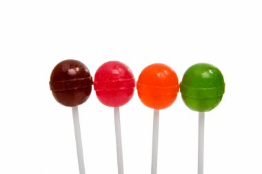 lolipop izole bir sopa 