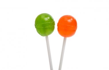 lolipop izole bir sopa 