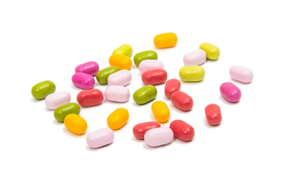 Color jelly beans aislado — Foto de Stock