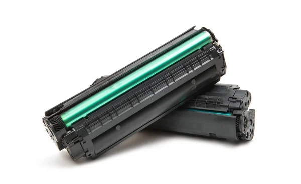 Cartridge voor laser printer geïsoleerd — Stockfoto