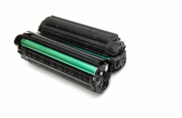 Cartridge voor laser printer geïsoleerd — Stockfoto