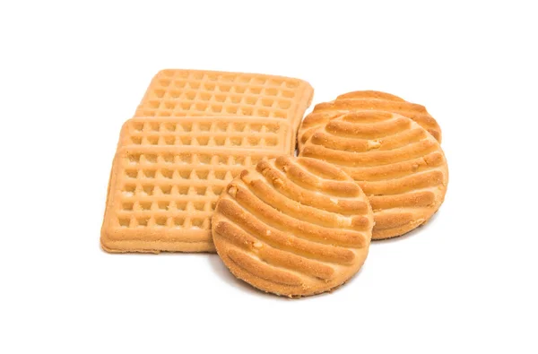 Butter biscuit cookies — Stock Photo, Image