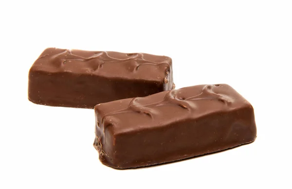 Čokoládová tyčinka s ořechy — Stock fotografie