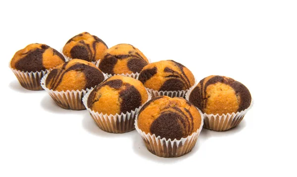 Piccoli muffin rotondi — Foto Stock