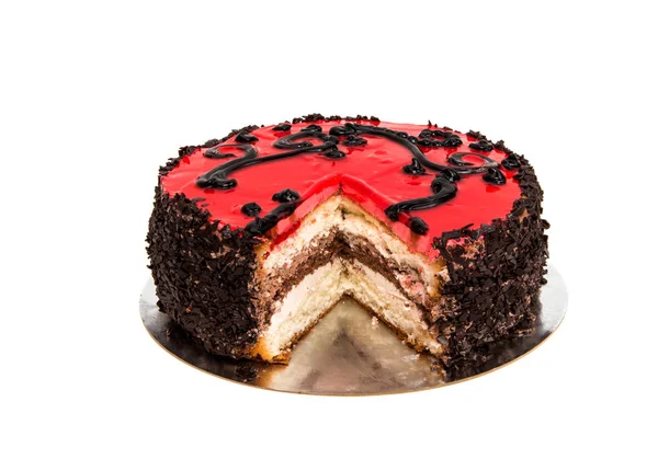 Biscuit cake dessert — Stock Photo, Image
