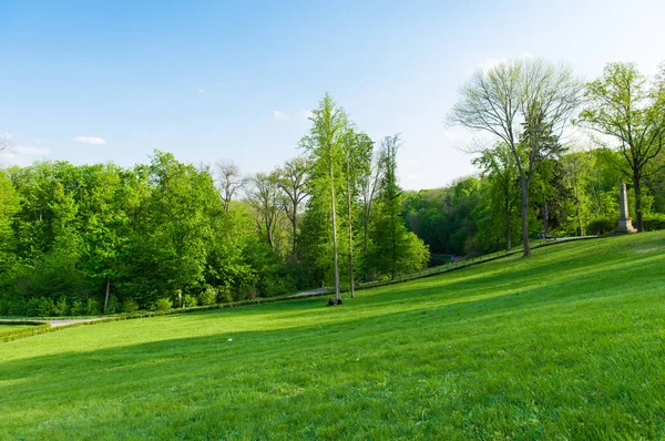 Spring landscape country — Stock Photo, Image