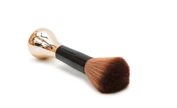 Escova de maquiagem isolada — Fotografia de Stock
