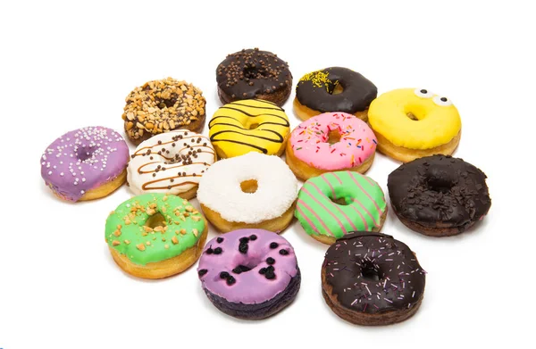 Donuts en esmalte — Foto de Stock