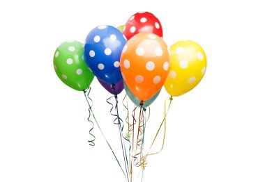 Güzel helyum balonları 