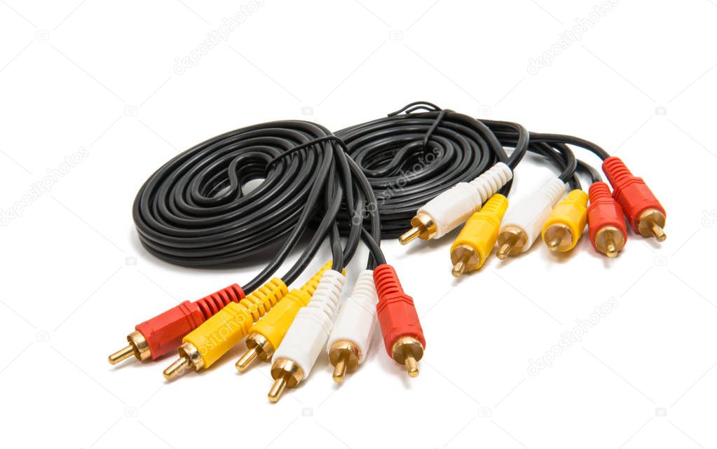Video Audio connectors isolated 