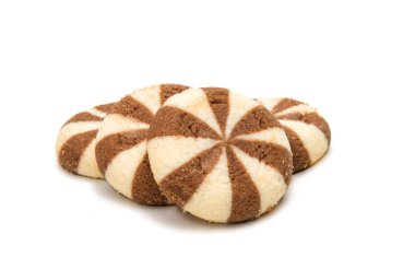 Bisküvi Çikolata dolgulu izole 