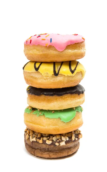 Bakery glazed donuts — Stock Photo, Image