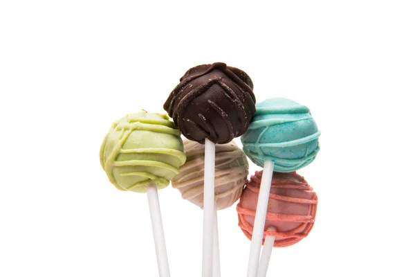 Pastel pops caramelo — Foto de Stock