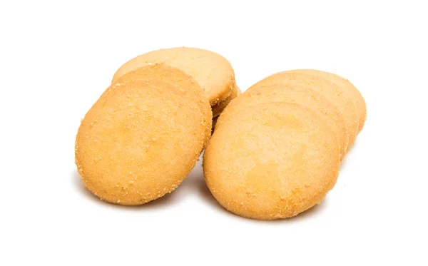 Ciasteczka maślane okrągłe — Zdjęcie stockowe