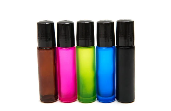 Bottles of perfume oil — Stock Photo, Image